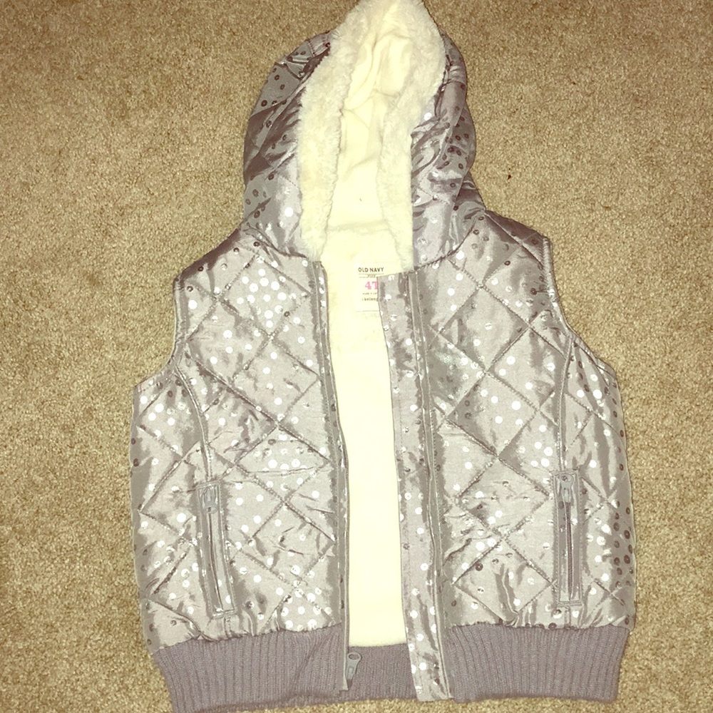Cozy Grey and Silver Vests